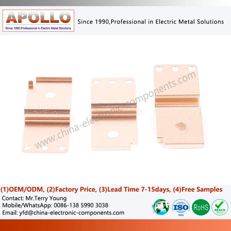 copper terminal with Silver contact